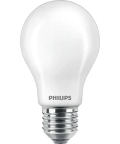 PHILIPS LED-lamp E27/4,5W Peervorm Warmwit