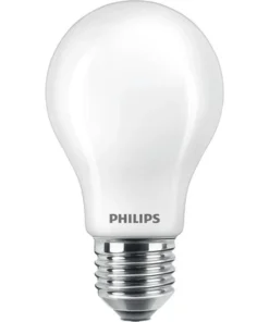 PHILIPS LED-lamp E27/10,5W Peervorm Mat Warmwit