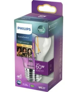 PHILIPS LED Lamp E27/7,5W A60 Warmwit SceneSwitch Helder -Binnenverlichting Verkoopwinkel DV 8 10299978 02 4c DE 20200627221700