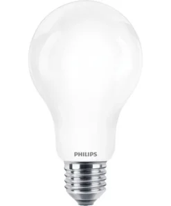 PHILIPS LED-lamp E27/13W Peervorm Mat Warmwit