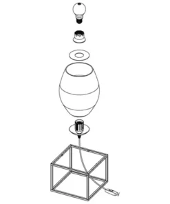 EGLO Tafellamp Olival Zwart-rookglas -Binnenverlichting Verkoopwinkel DV 8 10300187 04 4c DE 20210214214657