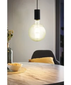 EGLO Hanglamp Pozueta 1-lichts Zwart
