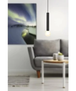 EGLO Hanglamp Cortenova Zwart