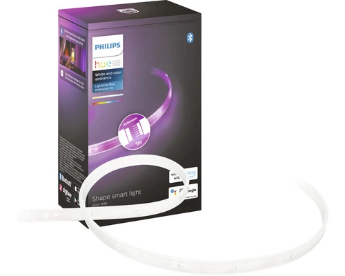 PHILIPS Hue White And Color Ambiance LED-strip Lightstrip Plus V4 Verlengstrip, 1 M 3 PHILIPS Hue White And Color Ambiance LED-strip Lightstrip Plus V4 Verlengstrip, 1 M - Afbeelding 3
