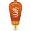 EGLO LED Filament Lamp E27/4W ST64 Koper