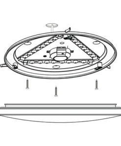EGLO LED Plafonniere Frania Ø 33 Cm Wit -Binnenverlichting Verkoopwinkel DV 8 10304592 04 4c DE 20210126051653