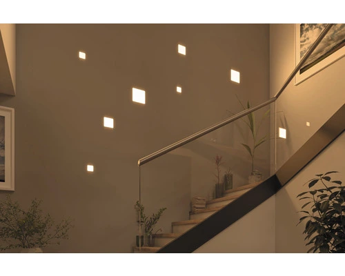 PAULMANN LED Inbouwspot VariFit Veluna 185x185 Mm IP44 Satijn 8 PAULMANN LED Inbouwspot VariFit Veluna 185x185 Mm IP44 Satijn - Afbeelding 8