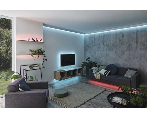 PAULMANN MaxLED 250 LED-strip RGBW 100 Cm Zilver Gecoat 10 PAULMANN MaxLED 250 LED-strip RGBW 100 Cm Zilver Gecoat - Afbeelding 10