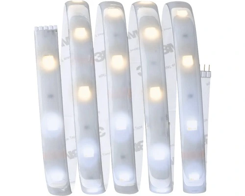 PAULMANN MaxLED 250 LED-strip Basisset Instelbaar Wit 150 Cm Zilver Gecoat 2 PAULMANN MaxLED 250 LED-strip Basisset Instelbaar Wit 150 Cm Zilver Gecoat - Afbeelding 2