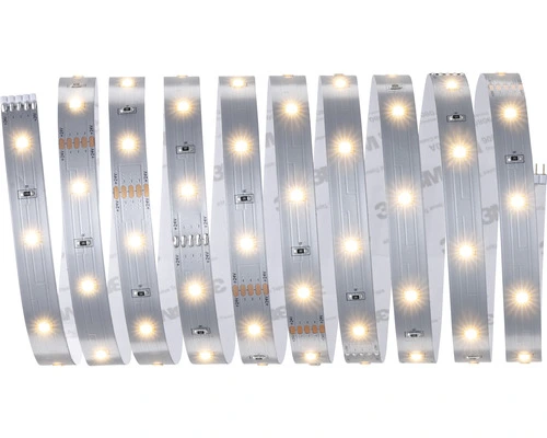 PAULMANN MaxLED 250 LED-strip Basisset Warmwit 300 Cm Zilver Ongecoat 2 PAULMANN MaxLED 250 LED-strip Basisset Warmwit 300 Cm Zilver Ongecoat - Afbeelding 2