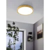 EGLO LED Plafonniere Musurita Ø 44 Cm Houtlook
