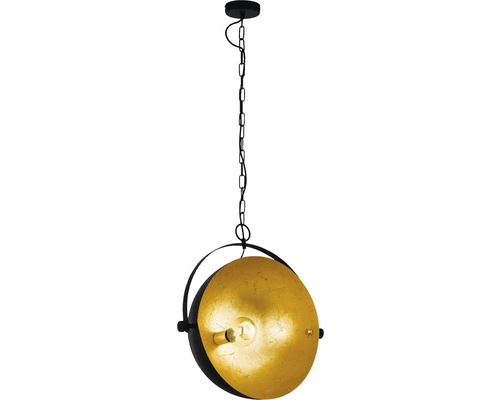EGLO Hanglamp Covaleda 1 Zwart/goud 3 EGLO Hanglamp Covaleda 1 Zwart/goud - Afbeelding 3