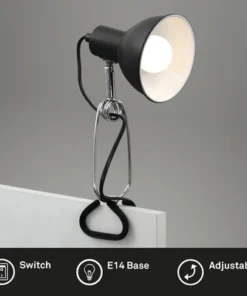 BRILONER Klemspot Zwart/chroom -Binnenverlichting Verkoopwinkel DV 8 10315503 04 4c NL 20200722174656