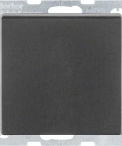 BERKER Q1 Inbouw Wandcontactdoos Met Klep Antraciet