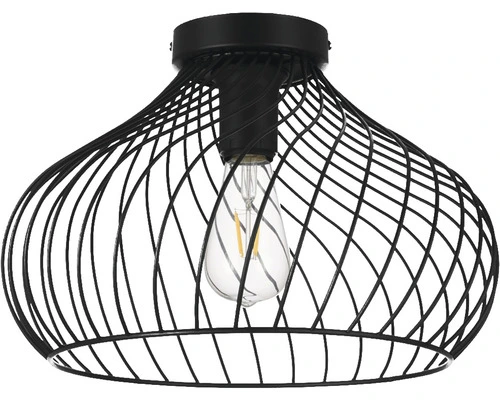 EGLO Plafondlamp Staverton Zwart 1 EGLO Plafondlamp Staverton Zwart