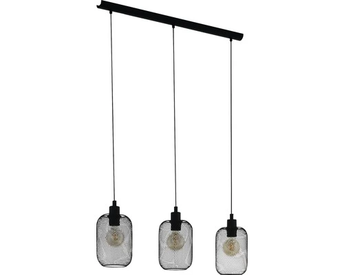 EGLO Hanglamp Wrington 3-lichts Zwart 2 EGLO Hanglamp Wrington 3-lichts Zwart - Afbeelding 2