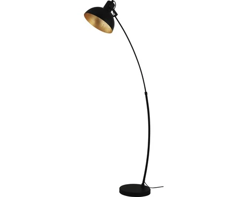EGLO Vloerlamp Jaafra Zwart/goud 1 EGLO Vloerlamp Jaafra Zwart/goud