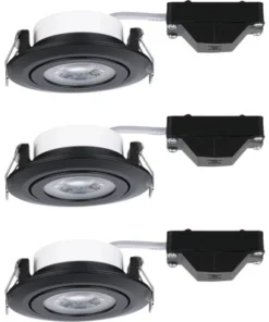 PAULMANN LED Inbouwspot Set Ø 82 Mm 3-traps Dimbaar Zwart, 3 Stuks 7 PAULMANN LED Inbouwspot Set Ø 82 Mm 3-traps Dimbaar Zwart, 3 Stuks -Binnenverlichting Verkoopwinkel DV 8 10321511 03 4c DE 20230321074654