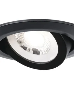 PAULMANN LED Inbouwspot Set Ø 82 Mm 3-traps Dimbaar Zwart, 3 Stuks