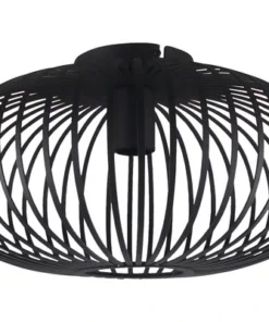 CHERICONI Plafondlamp Curvato Ø 40 Cm Zwart -Binnenverlichting Verkoopwinkel DV 8 10326968 04 4c NL 20201224200605