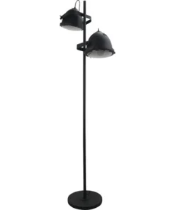 CHERICONI Vloerlamp Nero 2-lichts Zwart/glas -Binnenverlichting Verkoopwinkel DV 8 10326969 04 4c NL 20201224201054
