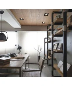 CHERICONI Hanglamp Nero 1-lichts Zwart/glas