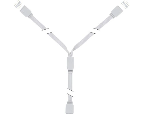 PAULMANN MaxLED Y-splitter 30 Cm Wit 2 PAULMANN MaxLED Y-splitter 30 Cm Wit - Afbeelding 2