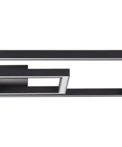 BRILLIANT LED Plafondlamp Quon 2-lichts 40x40 Cm Zwart -Binnenverlichting Verkoopwinkel DV 8 10357059 02 4c CZ 20201113051752