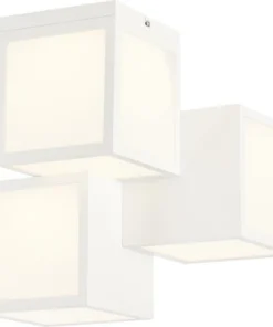 BRILLIANT LED Plafondlamp Cubix 3-lichts Wit -Binnenverlichting Verkoopwinkel DV 8 10385486 04 4c DE 20201224051757