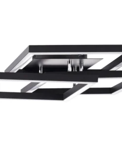 BRILLIANT LED Plafondlamp Kjorn 3-lichts 46x53 Cm Zwart -Binnenverlichting Verkoopwinkel DV 8 10385487 03 4c DE 20201224051757