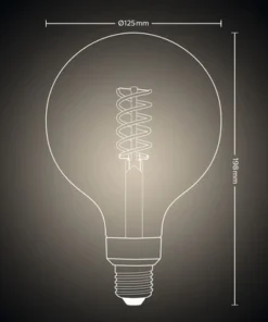 PHILIPS Hue White LED Filament Lamp E27/7W G125 -Binnenverlichting Verkoopwinkel DV 8 10391825 04 4c NL 20220519111751