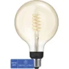 PHILIPS Hue White LED Filament Lamp E27/7W G125