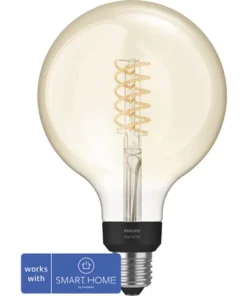 PHILIPS Hue White LED Filament Lamp E27/7W G125