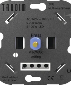 TRADIM LED Dimmer Inbouwelement 2498 Multicontrol 5-100 W