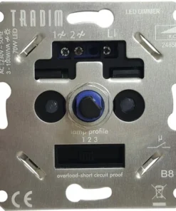 TRADIM Inbouw LED Dimmer 2485H 3-100 W (R,C)