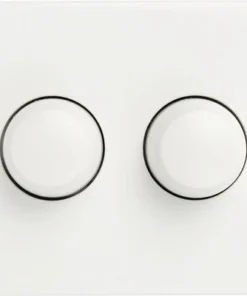 TRADIM Duo Dimmerknop Voor Gira Wit