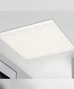 BRILONER LED Paneel Frameless 7381-216 Met Sterrendecor 59,5x59,5 Cm CCT Wit