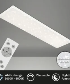 BRILONER LED Paneel Frameless 7381-416 Met Sterrendecor 119,5x29,5 Cm CCT Wit -Binnenverlichting Verkoopwinkel DV 8 10395936 04 4c DE 20210122051753