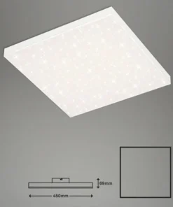 BRILONER LED Paneel Frameless 7381-116 Met Sterrendecor 45x45 Cm CCT Wit -Binnenverlichting Verkoopwinkel DV 8 10395938 03 4c DE 20210122051753