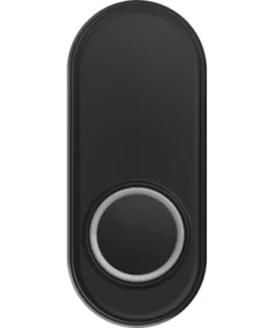 KLIKAANKLIKUIT® Draadloze Drukknop Voor Deurbellen ACDB-8000A Zwart