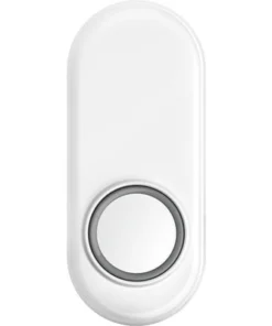 KLIKAANKLIKUIT® Draadloze Drukknop Voor Deurbellen ACDB-8000A Wit