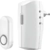 KLIKAANKLIKUIT® Plug-in Draadloze Deurbelset ACDB-8000AC Wit
