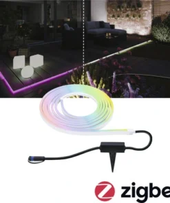 PAULMANN Plug & Shine ZigBee Outdoor LED-strip RGB+CCT IP67 24V, 5 Meter -Binnenverlichting Verkoopwinkel DV 8 10423030 09 4c DE 20210804184651