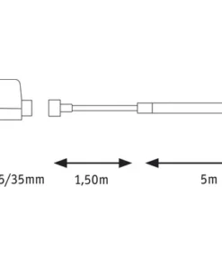 PAULMANN SimpLED Outdoor LED-strip Basisset Warmwit 500 Cm Wit Gecoat 5 PAULMANN SimpLED Outdoor LED-strip Basisset Warmwit 500 Cm Wit Gecoat -Binnenverlichting Verkoopwinkel DV 8 10425484 04 4c DE 20211203141653