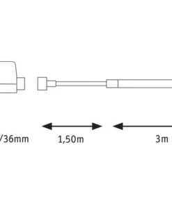 PAULMANN SimpLED Outdoor LED-strip Basisset Warmwit 300 Cm Wit Gecoat -Binnenverlichting Verkoopwinkel DV 8 10425486 04 4c DE 20210914160517