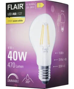 FLAIR LED Lamp E27/4W A60 Warmwit Helder -Binnenverlichting Verkoopwinkel DV 8 10437232 07 4c DE 20220401114653
