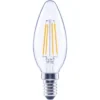 FLAIR LED Lamp E14/4W C35 Warmwit Helder