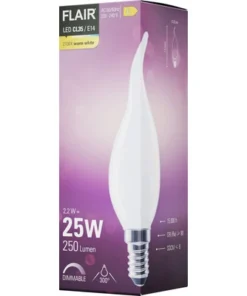 FLAIR LED Lamp E14/2W CL35 Warmwit Mat -Binnenverlichting Verkoopwinkel DV 8 10437376 05 4c DE 20220401114753