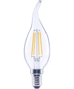 FLAIR LED Lamp E14/2W CL35 Warmwit Helder