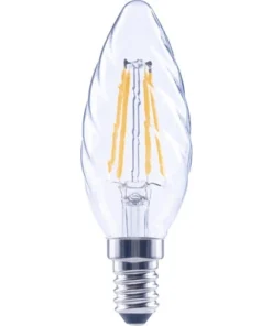 FLAIR LED Lamp E14/2W CT35 Warmwit Helder